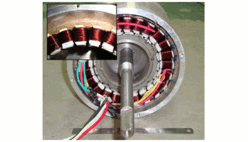 Fig. 2 A permanent-magnet generator (prototype)