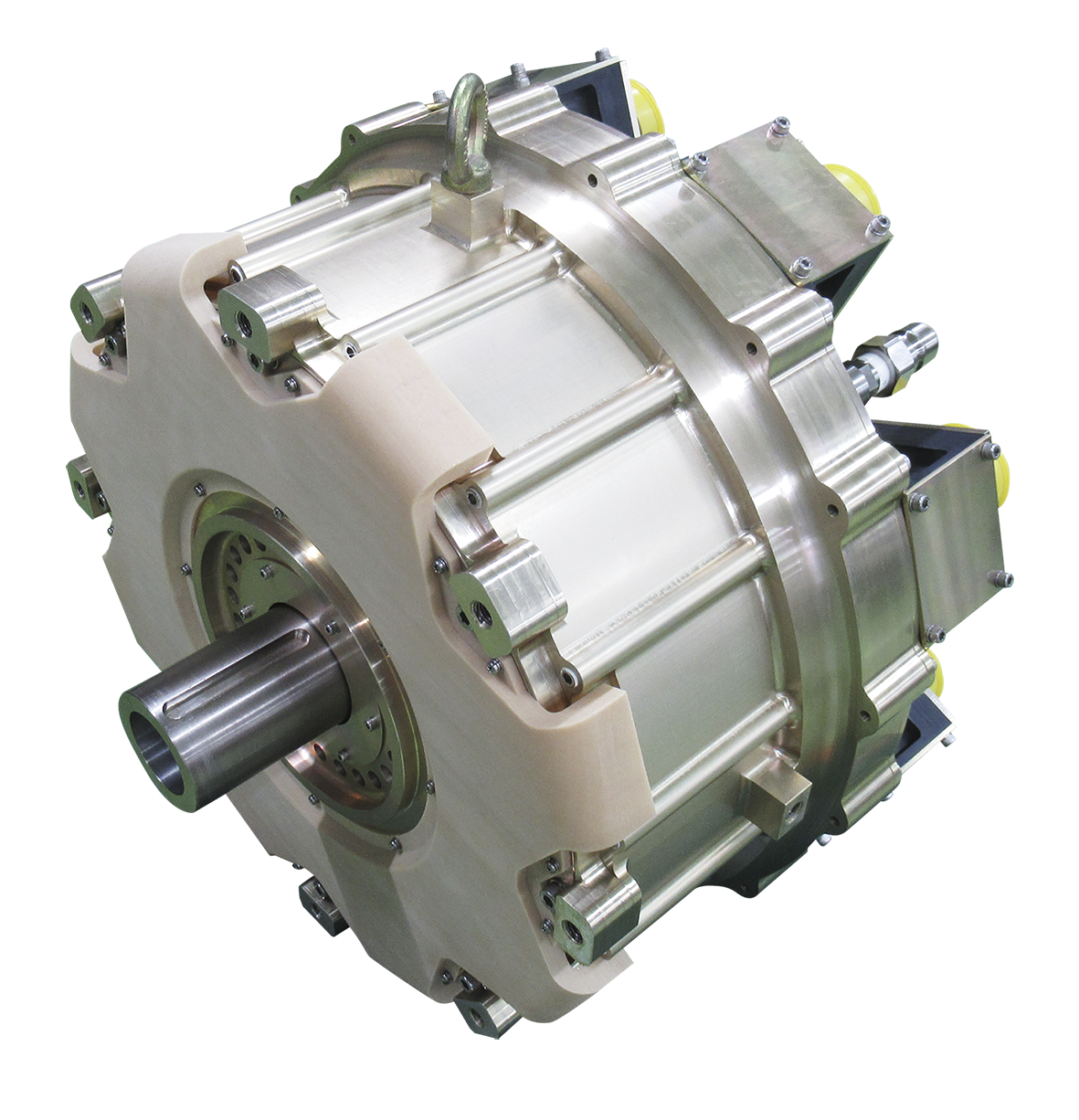 Exterior View of the High-Output Density Aircraft Motor