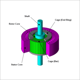 Control Simulation of Switching Number of Poles in a 6-Phase Induction Machine