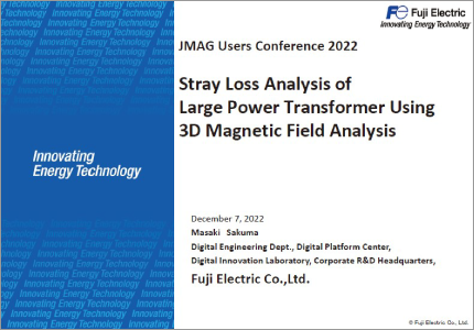 Stray Loss Analysis of Large Power Transformer Using 3D Magnetic Field Analysis