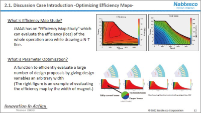 Motor Design Study Using Optimization and Thermal Simulation Functions
