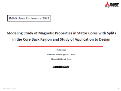 The Faster Analysis of the Axial Gap Motor using JMAG