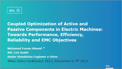Coupled Optimization of Active and Passive Components in Electric Machines: Towards Performance, Efficiency, Reliability and EMC Objectives
