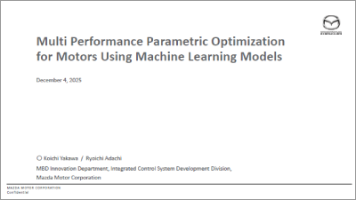 Multi Performance Parametric Optimization for Motors Using Machine Learning Models