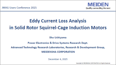 Eddy Current Loss Analysis in Solid Rotor Squirrel-Cage Induction Motors