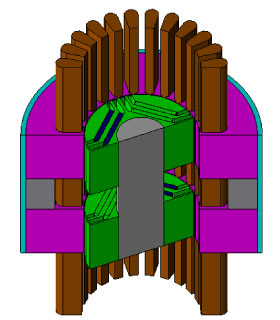 Fig. 5 Design Concept for a Variable Field Synchronous Machine