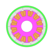 Fig. 1 No-insulation Pancake Coil Model