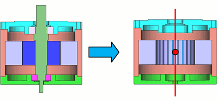 Fig. 5 Modeling the Rotor Area