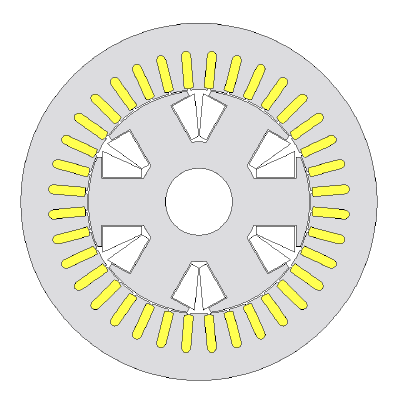 Geometry display on JMAG-Designer