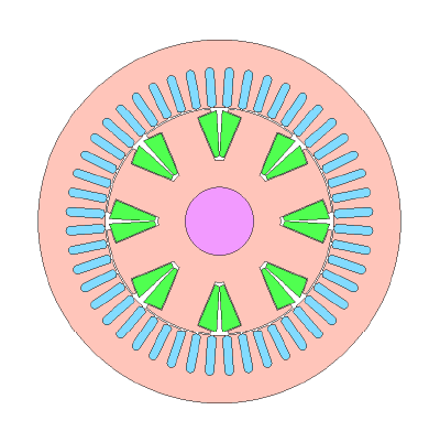 Geometry display on JMAG-Designer