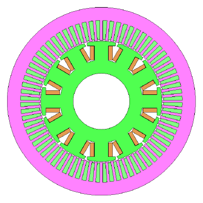 Geometry display on JMAG-Designer