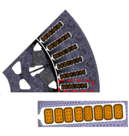 (a) 2D analysis model