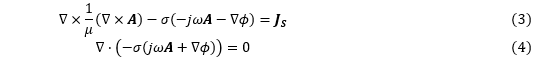 Equations (3) and (4)