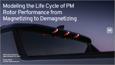 Modeling the Life Cycle of PM Rotor Performance from Magnetizing to Demagnetizing
