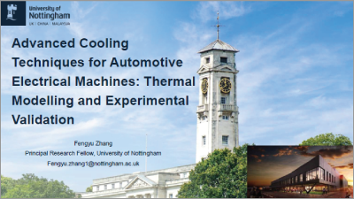 Advanced Cooling Techniques for Automotive Electrical Machines: Thermal Modelling and Experimental Validation