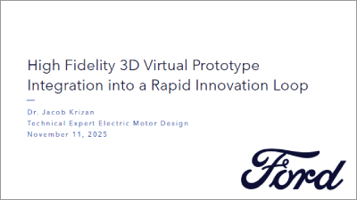 High Fidelity 3D Virtual Prototype Integration into a Rapid Innovation Loop