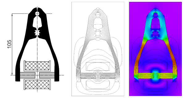 Fig. 1 Electromagnetic nutcracker