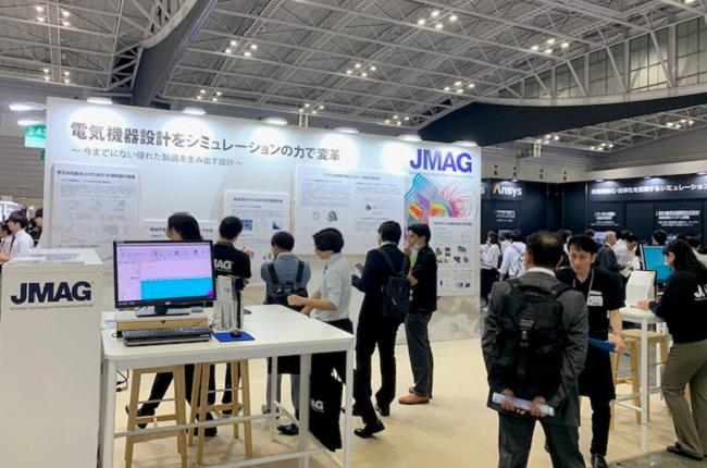 人とくるまのテクノロジー展2024 横浜 ブース