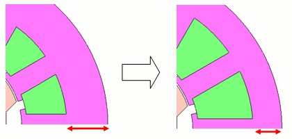 図11　スロット面積の変更（改善案2）