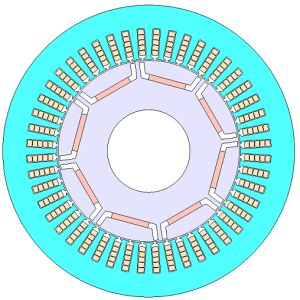 図1 モータ断面図